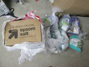 lot 89 image: Large Lot of a variety of Epsom Salts