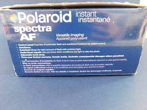 lot 26 image: NEW Polariod Spectra AF Camera