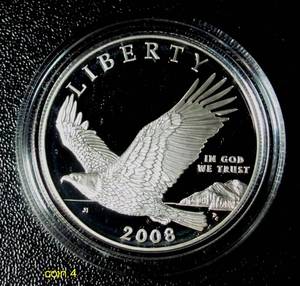 2008 Bald Eagle Commemorative 3-Coin United States Mint-Issue Set