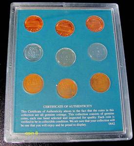 Lincoln Cent Mint Mark Collection