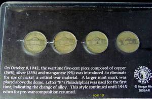 World War II Silver Nickel Collection