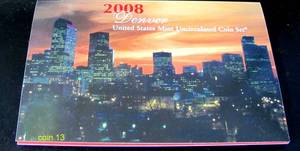 2008 P & D United States Mint Uncirculated Coin Set