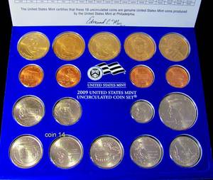 2008 P & D United States Mint Uncirculated Coin Set
