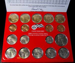 2009 P & D United States Mint Uncirculated Coin Set