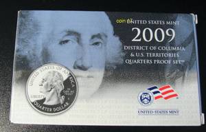 2009 United States Mint TerritoriesQuarters Proof Set