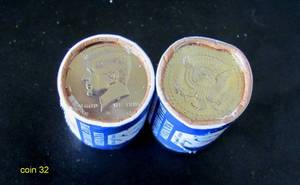 2 Rolls - 2008 P & D Kennedy Half Dollars