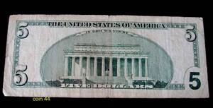 $5 Lincoln Star Note