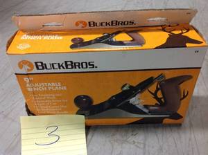 lot 3 image: Buck Bros. 9 in. Bench Plane  in good condition