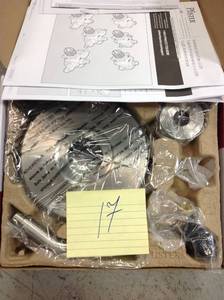 lot 17 image: Pfister Ladera Single-Handle 3-Spray Tub and Shower Faucet in Spot Defense Brushed Nickel (Valve Included)  in good condition