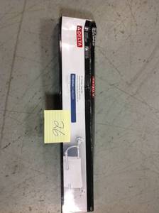 lot 26 image: Delta Silverton 24 in. Double Towel Bar in Polished Chrome New