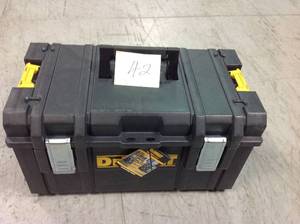lot 42 image: ToughSystem DS300 22 in. Large Tool Box in good condition