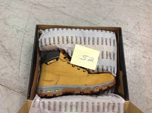 lot 52 image: DEWALT Mens Halogen 6 Work Boots - Soft Toe - Wheat Size 11.5(M) not used