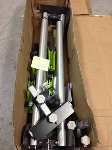 lot 55 image: RYOBI Miter Saw Stand with Tool-Less Height Adjustment in good condition