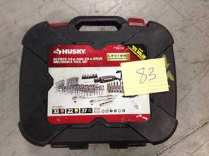 lot 83 image: Husky Mechanics Tool Set (92-Piece) in good condition