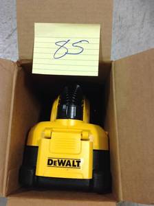 lot 85 image: DEWALT 20-Volt MAX Lithium-Ion 12 Gal. WetDry Portable Vacuum in good condition