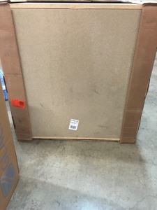 lot 106 image: Hampton Bay Benton Assembled 30x30x12 in. Wall Cabinet in White not used
