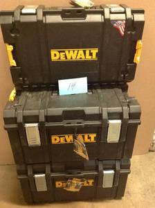 lot 14 image: ToughSystem DS300 22 in. Large Tool Box good condition