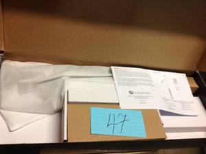 lot 47 image: Glacier Bay Single Hole Single-Handle Vessel Bathroom Faucet in Brushed Nickel  in good condition