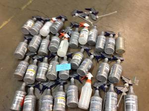 lot 53 image: HUGE LOT OF SprayMaster 32 oz. Spray Bottle not used