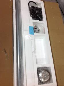 lot 75 image: Legacy Heating Outdoor flame heater,hammered black  in good condition