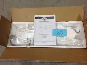 lot 88 image: Hampton Bay Industrial 60 in. Indoor White Ceiling Fan with Wall Control  in good condition