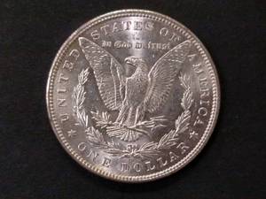 1898 S MS Morgan Silver Dollar...