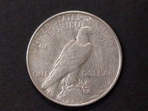 1922 Peace Silver Dollar...