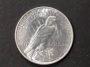 1922 D Peace Silver Dollar...