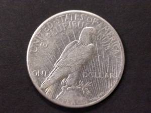 1922 S Peace Silver Dollar...