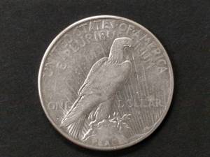 1923 S Peace Silver Dollar...