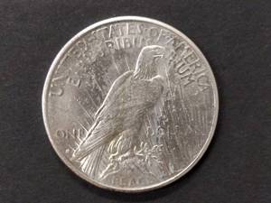 1923 S Peace Silver Dollar...