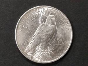 1924 Peace Silver Dollar...