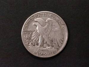1941 Walking Liberty Silver Half Do...