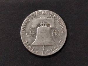 1948 Franklin Silver Half Dollar...