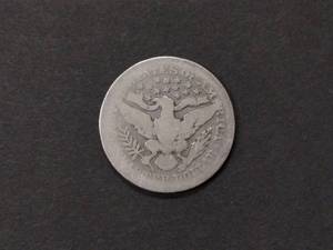 1904 Barber Silver Quarter...