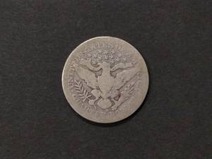 1908 D Barber Silver Quarter...