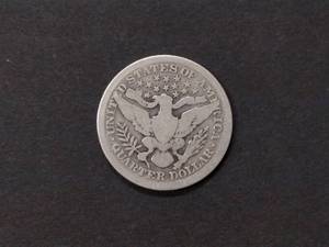 1914 Barber Silver Quarter...