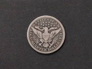 1916 D Barber Silver Quarter...