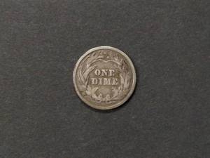 1901 Barber Silver Dime...