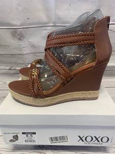lot 11 image: XOXO Flora Size 8.5 Platform Sandals $69 retail