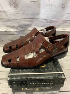 lot 35 image: Stacy Adams Size 7.5 Mens Cimarron Shoes $99 retail