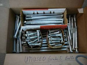 lot 11 image: 50# Grade 5 Bolts