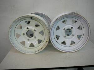 lot 6 image: 4 Steel Rims