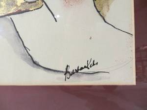 Watercolor Portrait of Woman