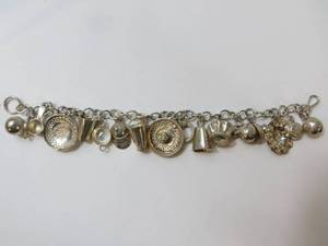 Sterling Silver Charm Bracelet