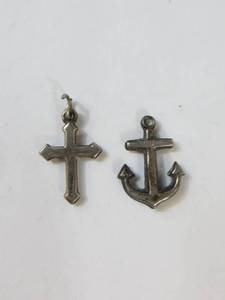 2 Sterling Silver Charms