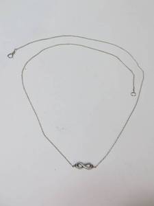 Sterling Silver Infinity Necklace