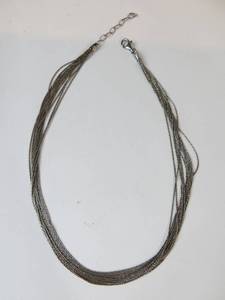 Multi-Strand Sterling Silver Necklace