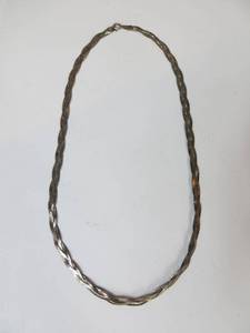 Woven Sterling Silver Chain