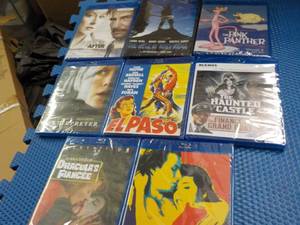 lot 32 image: 8 Blu-Ray movies unopened...